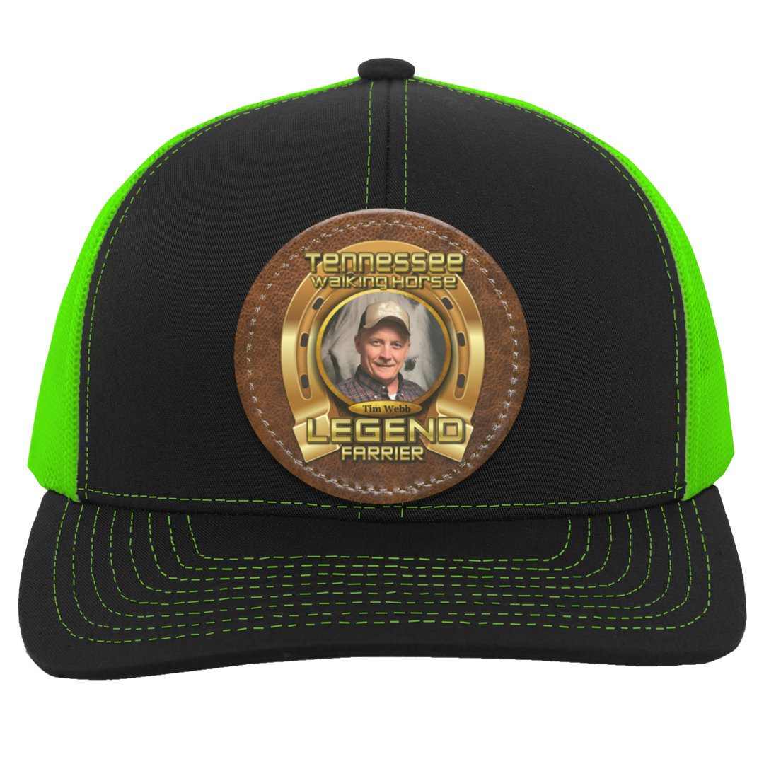 TIM WEBB (TWH LEGENDS) HAT 104C Trucker Snap Back - Patch