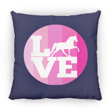 LOVE TWH PLEASURE SHADES OF PINK ZP14 Small Square Pillow