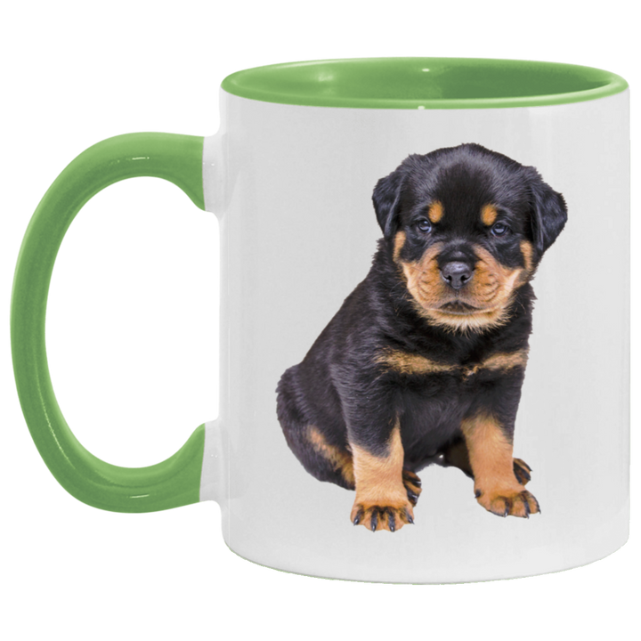 ROTTY PUPPY 1 AM11OZ 11 oz. Accent Mug