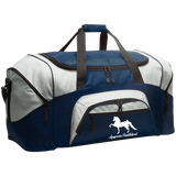 American Saddlebred 2 (white) BG99 Colorblock Sport Duffel