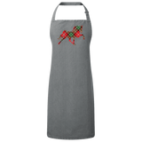 TENNESSEE WALKING HORSE DESIGN 3 JMD (RED PLAID) RP150 Sustainable Unisex Bib Apron