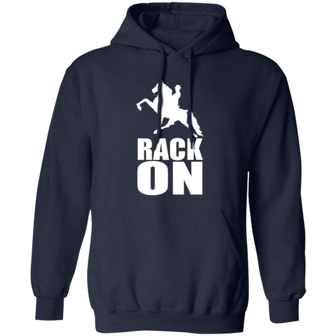 RACK ON RACKING (WHITE ART) G185 Pullover Hoodie