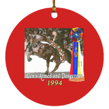 WGC GENS ARMED AND DANGEROUS SUBORNC Circle Ornament