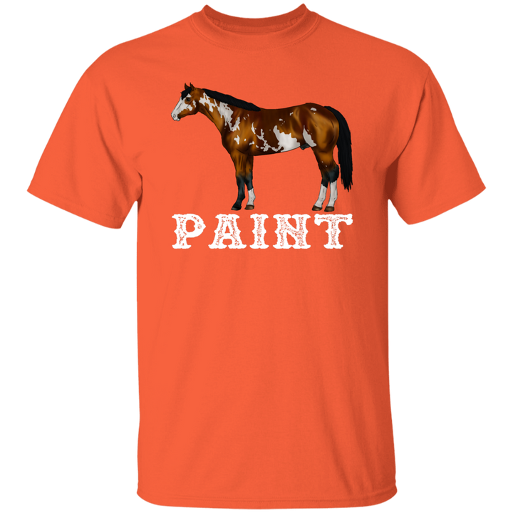 PAINT STYLE 1 (WHITE) 4HORSE G500 5.3 oz. T-Shirt