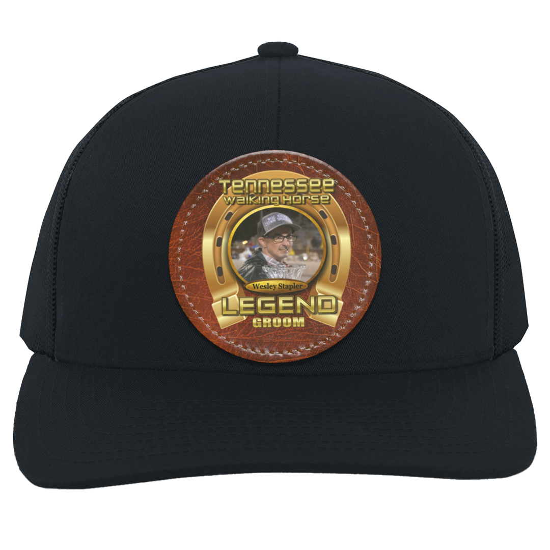 WESLEY STAPLER (TWH LEGENDS) HAT 104C Trucker Snap Back - Patch