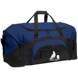 BARREL RACING STYLE 1 (WHITE) 4HORSE BG99 Colorblock Sport Duffel