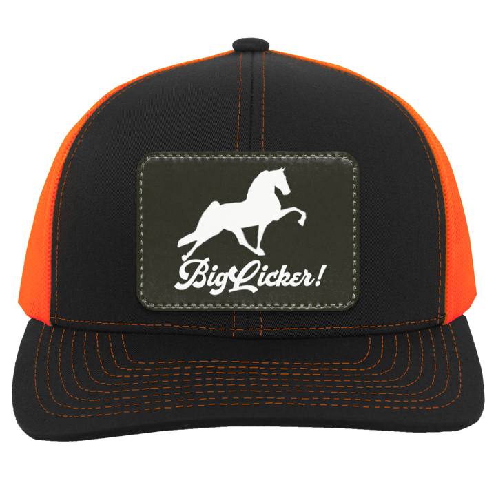 BIG LICKER OVAL 104C Trucker Snap Back - Patch