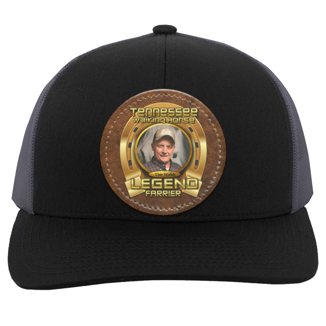 TIM WEBB (TWH LEGENDS) HAT 104C Trucker Snap Back - Patch