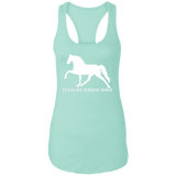 Tennessee Walker 4HORSE NL1533 Ladies Ideal Racerback Tank