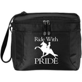 RIDEWITHPRIDEWHITE BG513 12-Pack Cooler