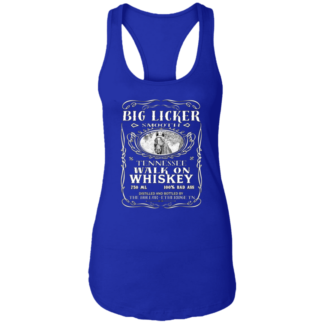 Big Licker Smooth NL1533 Ladies Ideal Racerback Tank