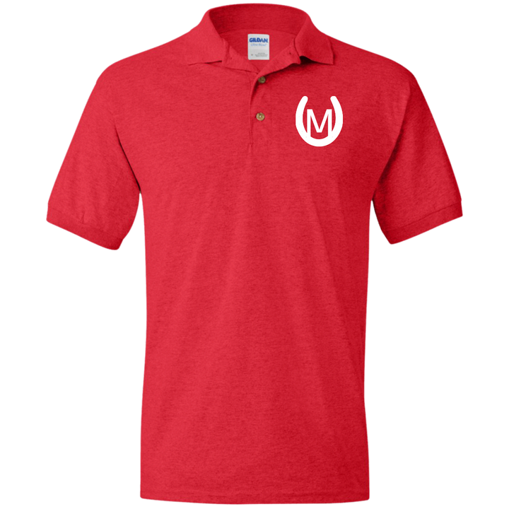 MANES RANCH (white) G880 Jersey Polo Shirt