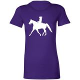 Missouri Fox Trotter LADY FINAL ART WHITE 6004 Ladies' Favorite T-Shirt