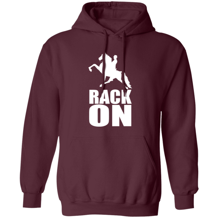RACK ON RACKING (WHITE ART) G185 Pullover Hoodie