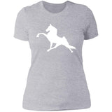 Tennessee Walking Horse Performance (WHITE) NL3900 Ladies' Boyfriend T-Shirt