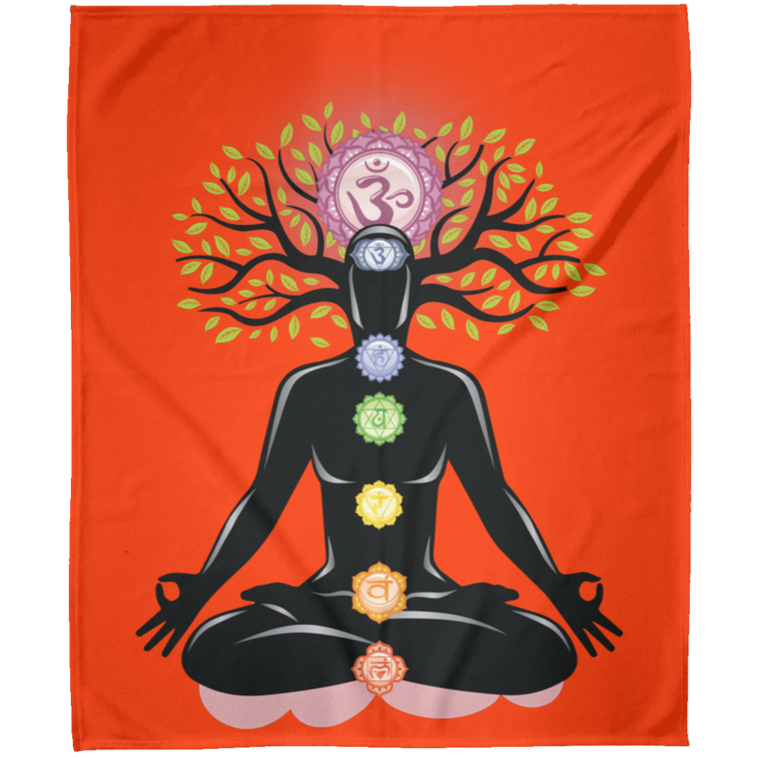CHAKRAS PLUSH BLANKET (12 STYLES AND SIZES)