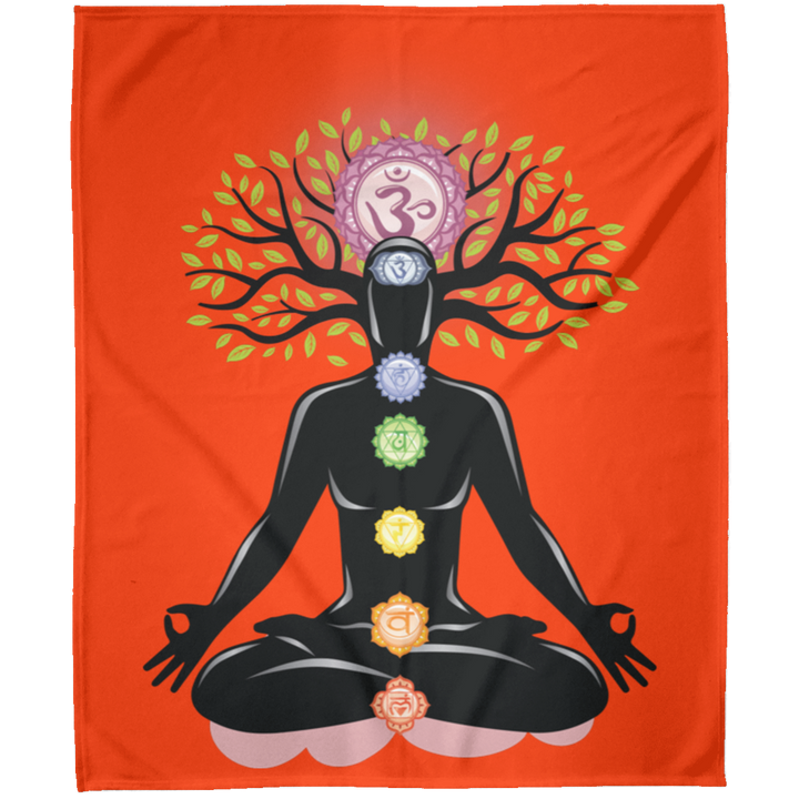 CHAKRAS PLUSH BLANKET (12 STYLES AND SIZES)