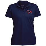 Rebel on the Rail Tennessee Walking Horse Pleasure LST650 Ladies' Micropique Sport-Wick® Polo