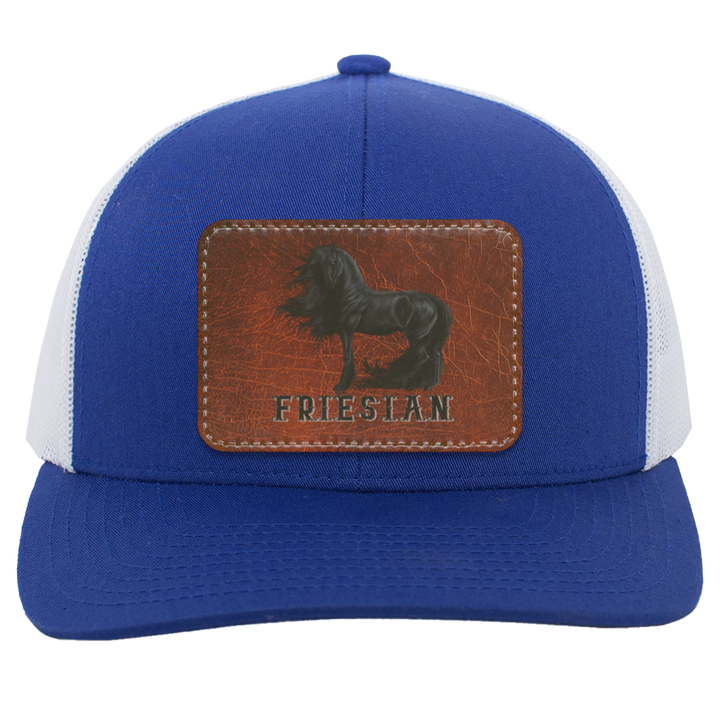 FRIESIAN ON LEATHER 104C Trucker Snap Back - Patch