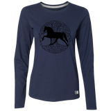 Tennessee Walking Horse PLEASURE TREE OF LIFE 64LTTX Ladies’ Essential Dri-Power Long Sleeve Tee