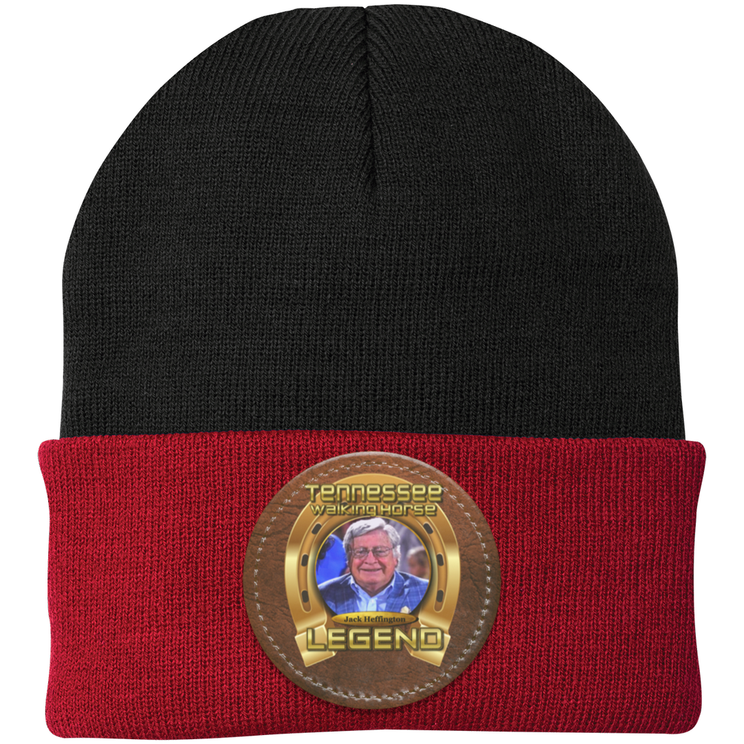 JACK HEFFINGTON (Legends Series) HAT CP90 Knit Cap - Patch