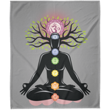 CHAKRAS PLUSH BLANKET (12 STYLES AND SIZES)