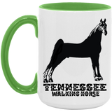TENNESSEE WALKING HORSE STANDING AM15OZ 15oz. Accent Mug