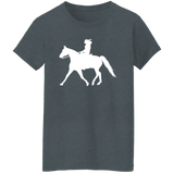 Missouri Fox Trotter LADY FINAL ART WHITE G500L Ladies' 5.3 oz. T-Shirt