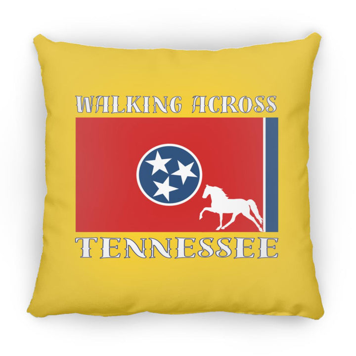 Walking Across Tennessee (Pleasure) ZP18 Large Square Pillow