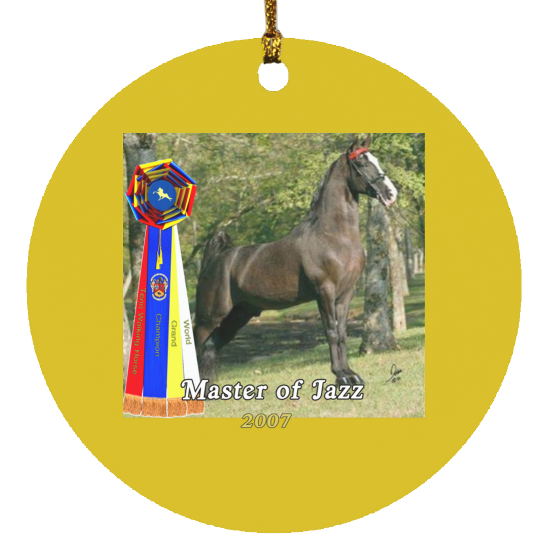 WGC MASTER OF JAZZ SUBORNC Circle Ornament