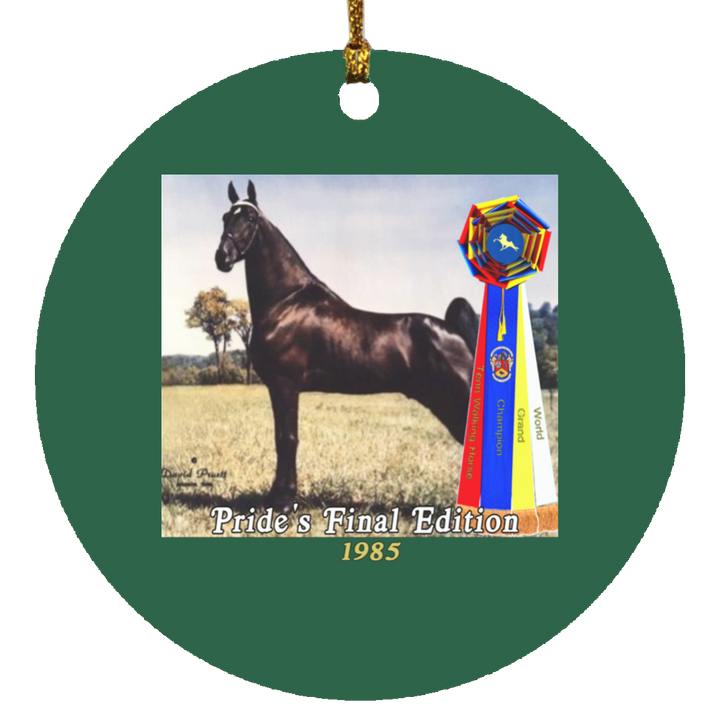 WGC PRIDES FINAL EDITION SUBORNC Circle Ornament