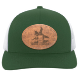 TURNIN AND BURNIN ON LEATHER 104C Trucker Snap Back - Patch
