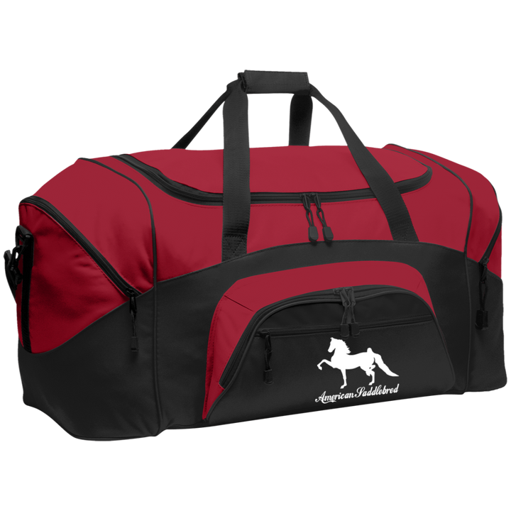 American Saddlebred Design 2 - Copy BG99 Colorblock Sport Duffel