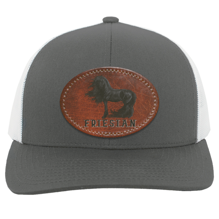 FRIESIAN ON LEATHER 104C Trucker Snap Back - Patch