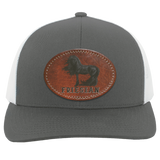 FRIESIAN ON LEATHER 104C Trucker Snap Back - Patch