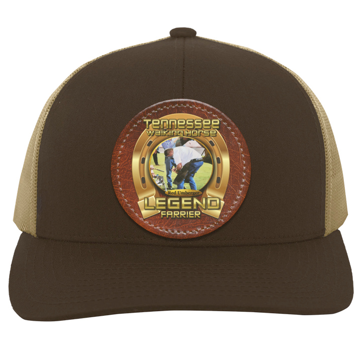 RED UMBERGER (TWH LEGENDS) HAT 104C Trucker Snap Back - Patch