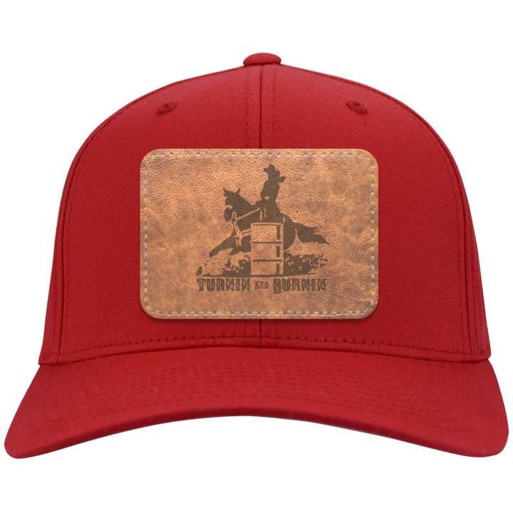 TURNIN AND BURNIN ON LEATHER CP80 Twill Cap - Patch