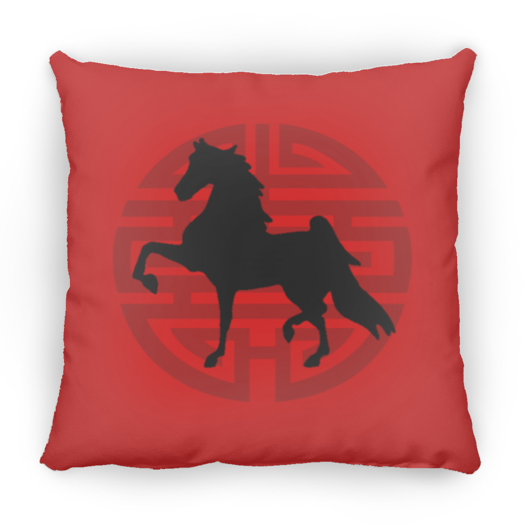 SADDLEBRED JAPANESE ART PILLOWS THREE SIZES