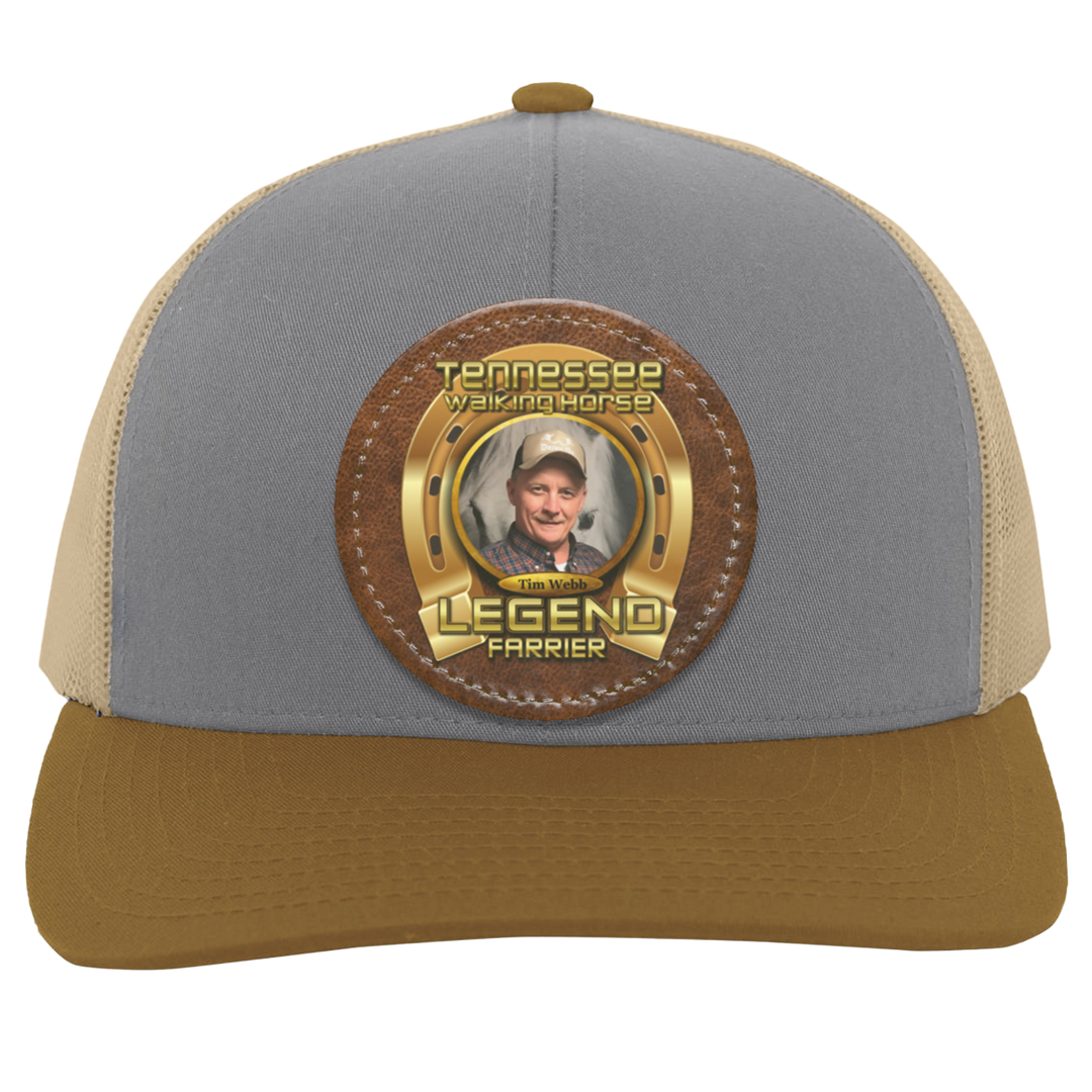 TIM WEBB (TWH LEGENDS) HAT 104C Trucker Snap Back - Patch