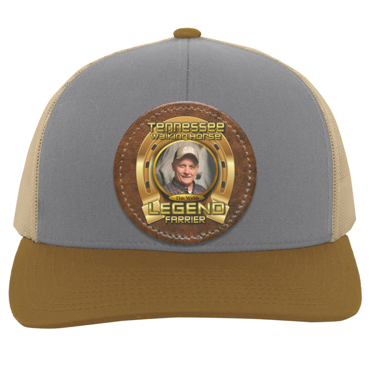 TIM WEBB (TWH LEGENDS) HAT 104C Trucker Snap Back - Patch