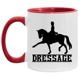 Dressage style 1 4HORSE AM11OZ 11 oz. Accent Mug