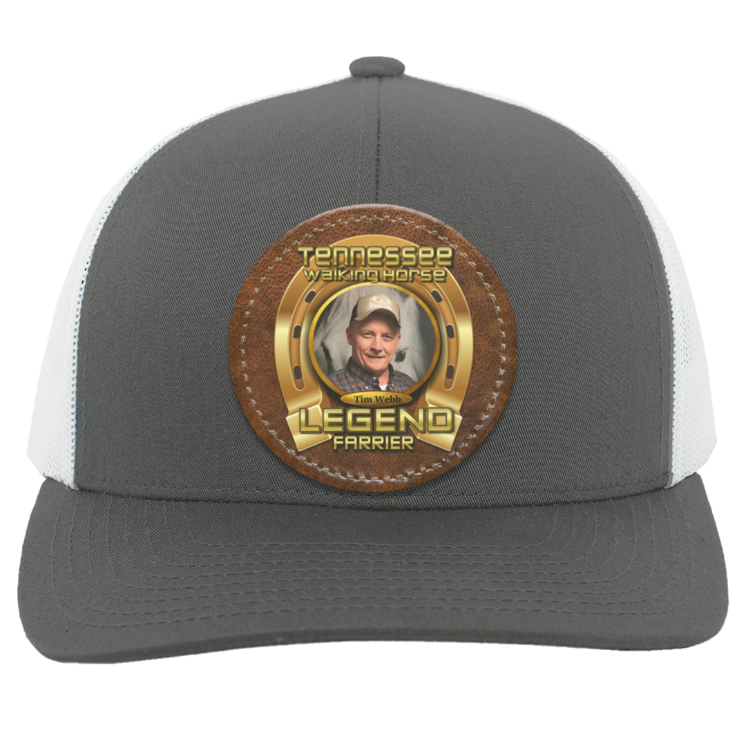 TIM WEBB (TWH LEGENDS) HAT 104C Trucker Snap Back - Patch