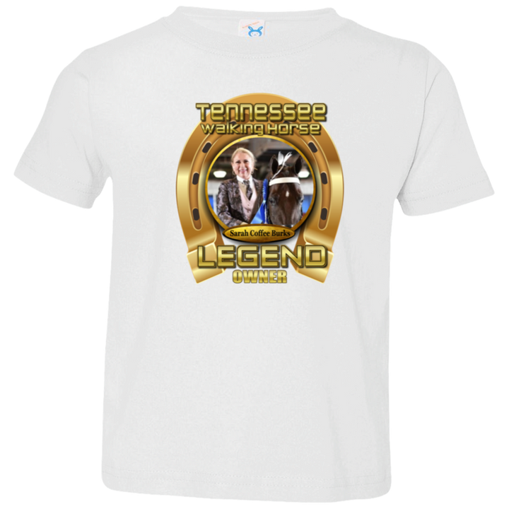 SARAH COFFEE BURKS (TWH LEGENDS) 3321 Toddler Jersey T-Shirt