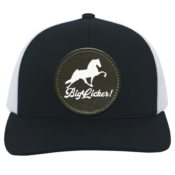 BIG LICKER OVAL 104C Trucker Snap Back - Patch