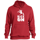 RACK ON RACKING (WHITE ART) TST254 Tall Pullover Hoodie