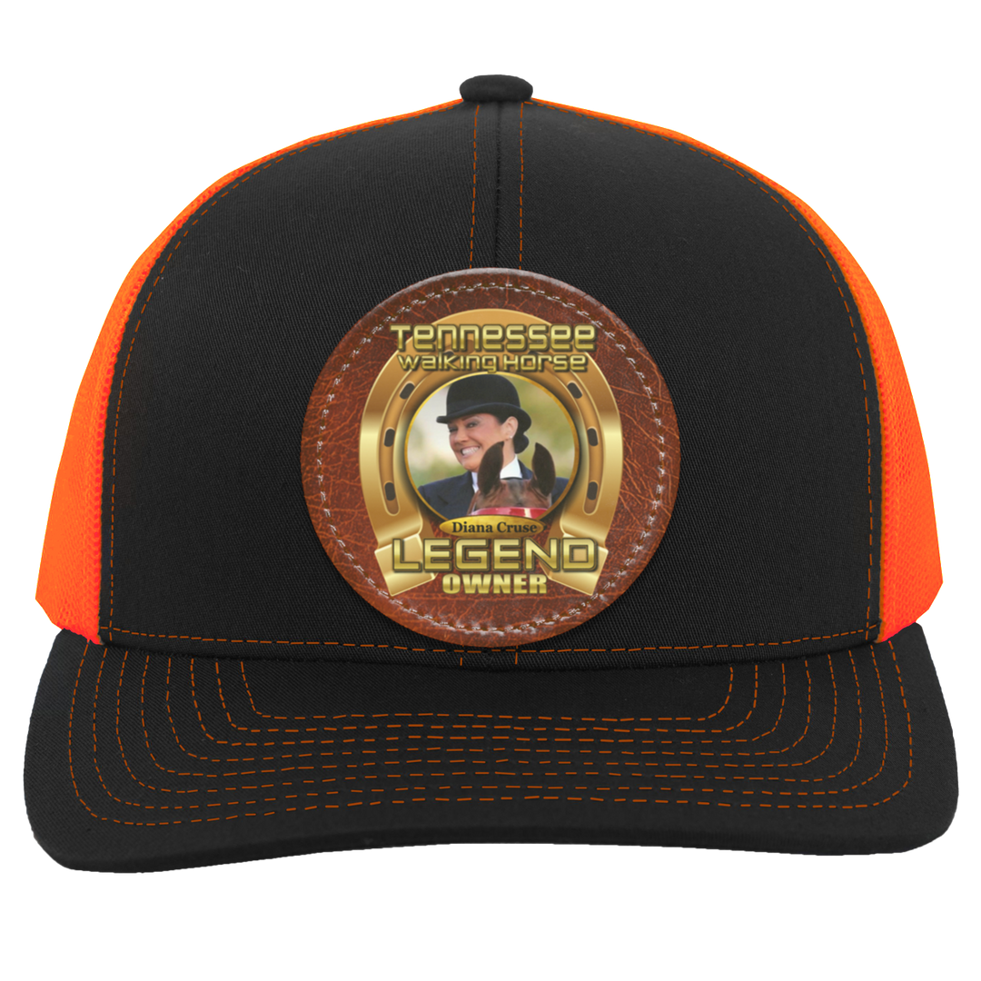 DIANA CRUSE (TWH LEGENDS) HAT 104C Trucker Snap Back - Patch
