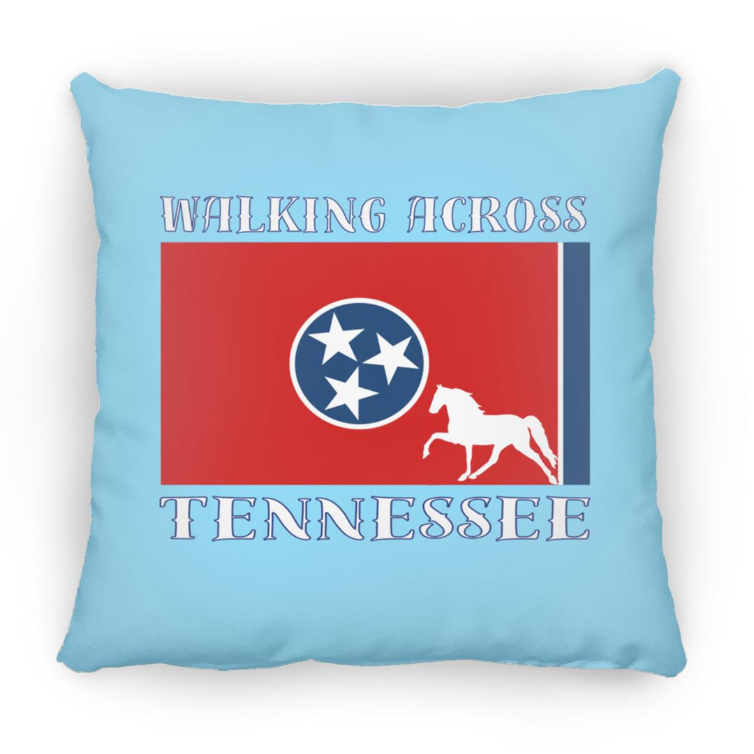 Walking Across Tennessee (Pleasure) ZP14 Small Square Pillow