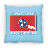 Walking Across Tennessee (Pleasure) ZP14 Small Square Pillow