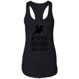 HAPPILY EVER AFTER (TWH Performance) Blk NL1533 Ladies Ideal Racerback Tank