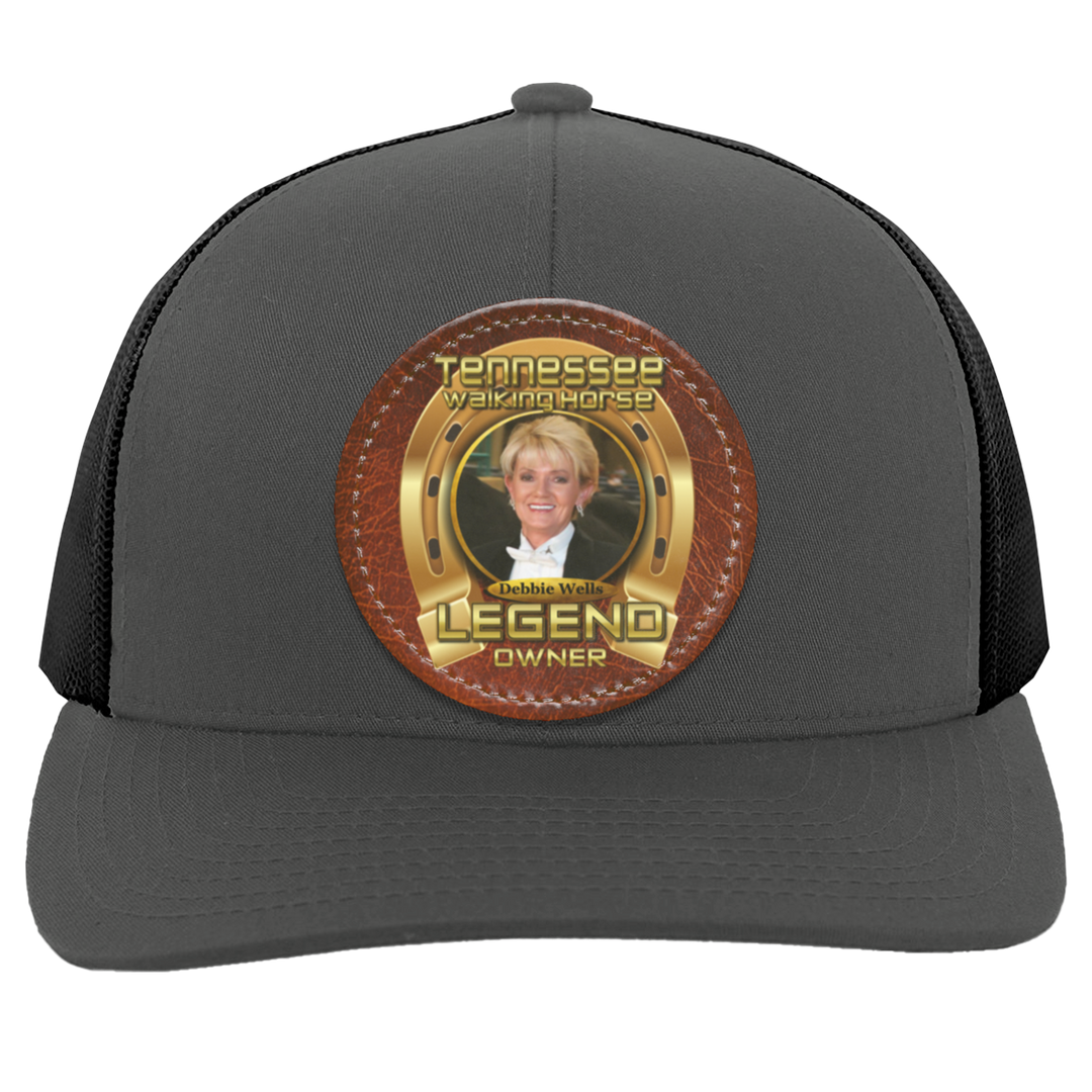 DEBBIE WELLS (TWH LEGENDS) HAT 104C Trucker Snap Back - Patch